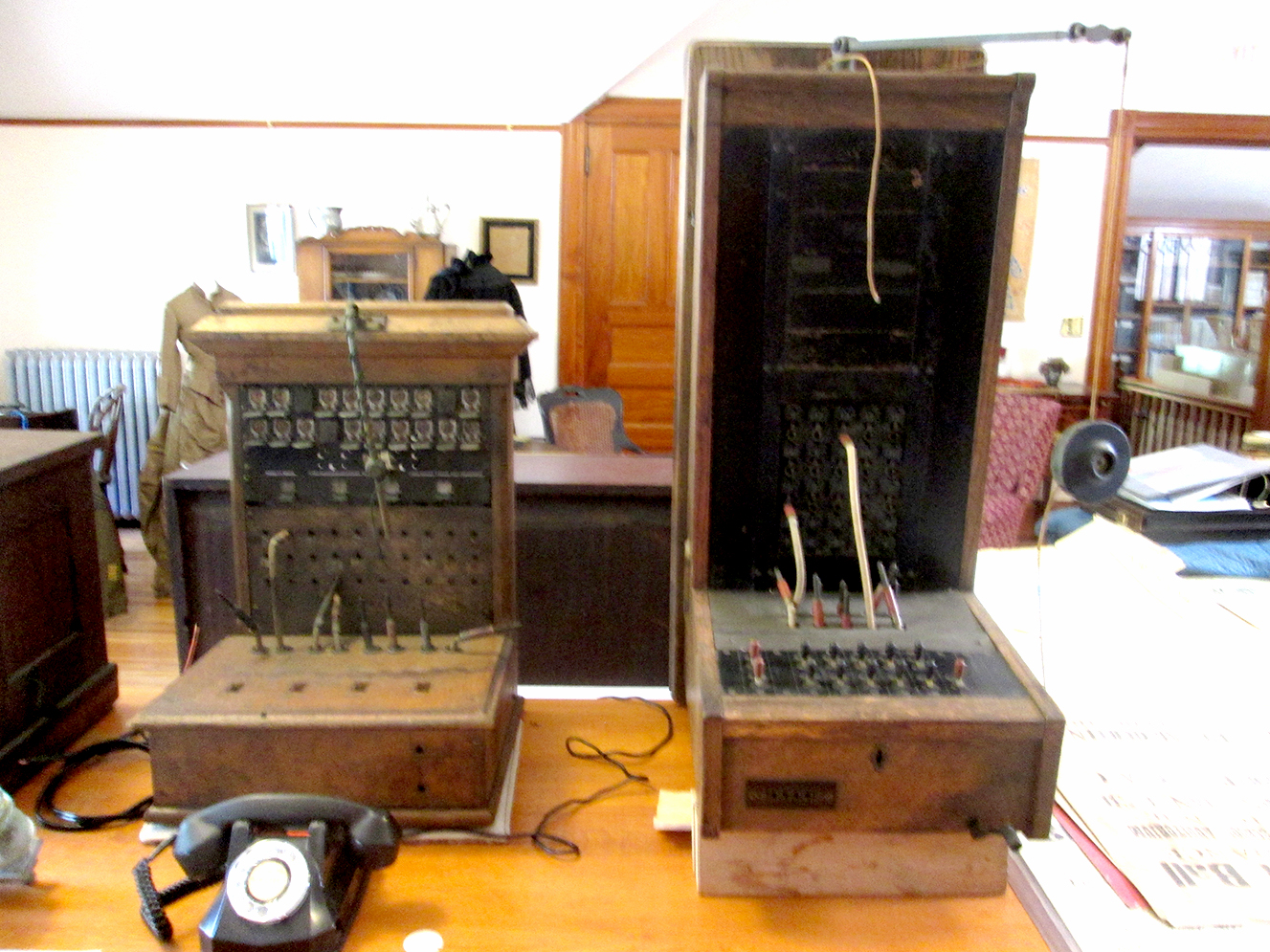 First Switchboard Antique telephone switchboard acquired | News, Sports, Jobs - The ...